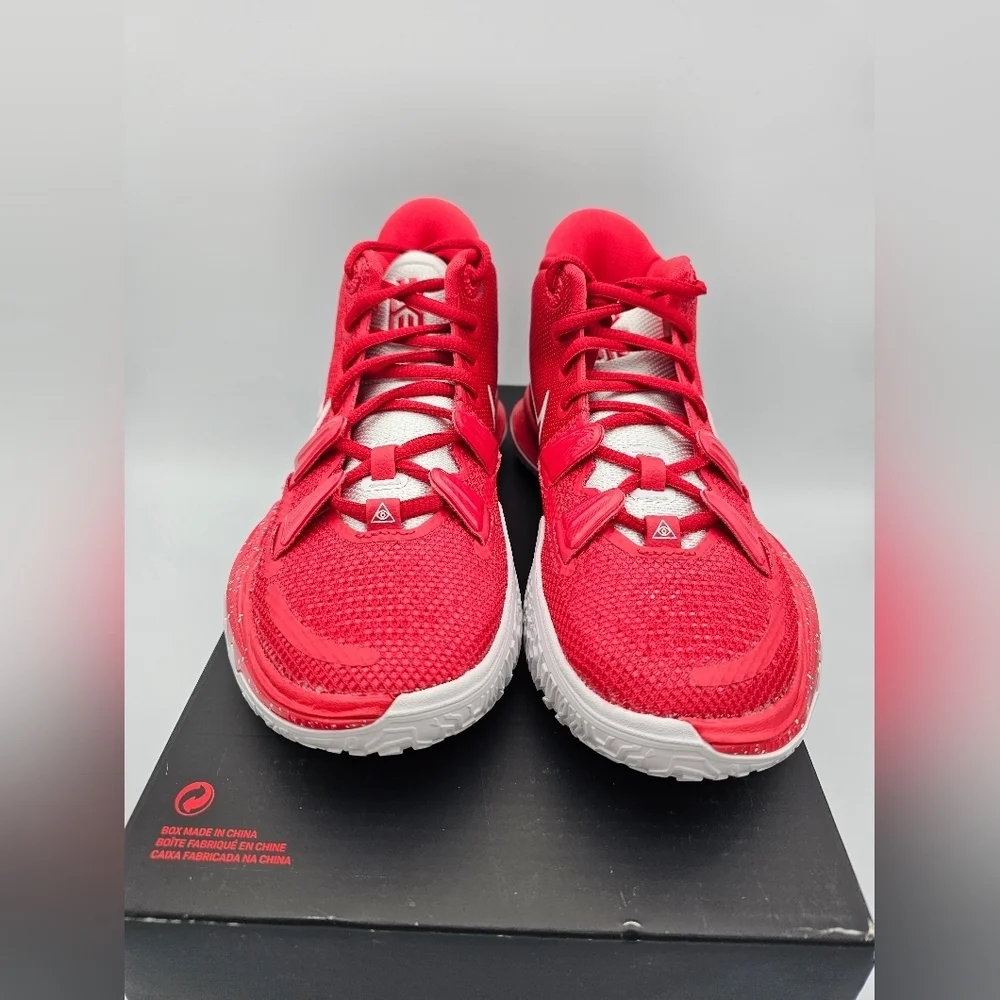 Nike Kyrie 7 TB University Red Men's Size 4.5 Box Without Lid